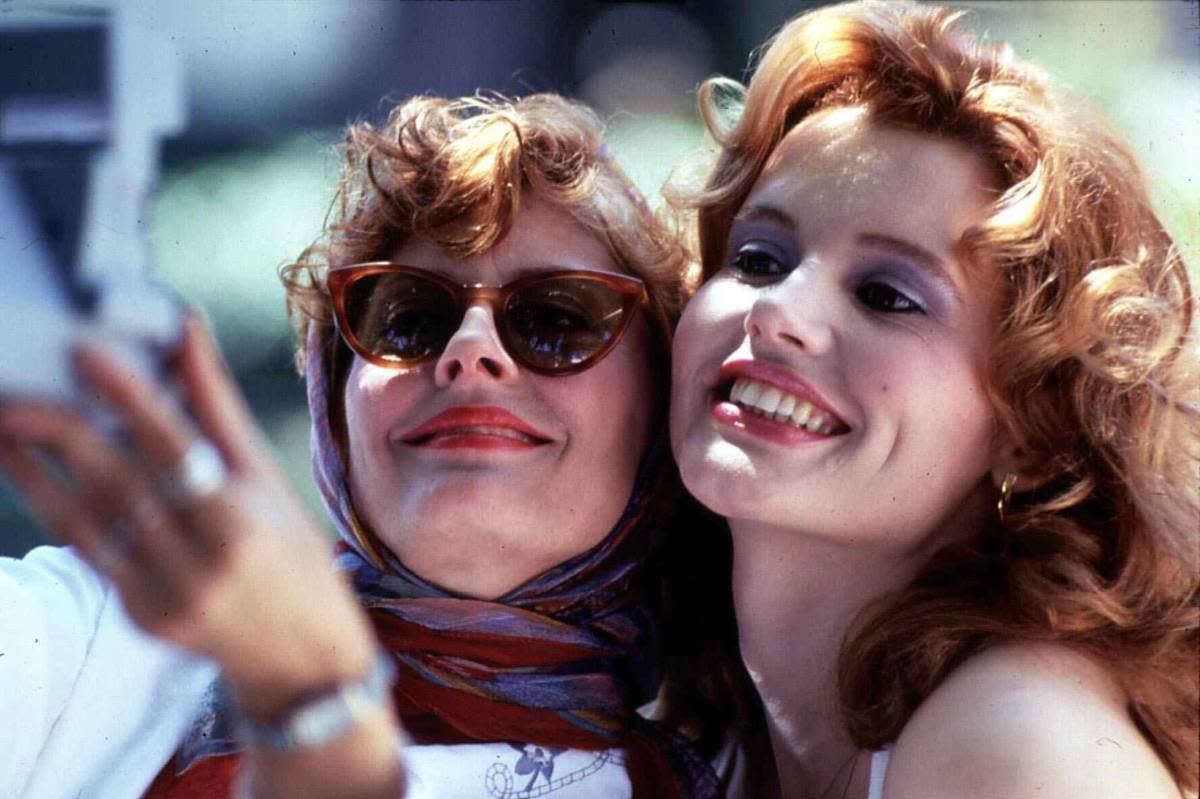 <p>IMAGO / United Archives</p><p>Not only does this <strong>Susan Sarandon</strong> and <strong>Geena Davis</strong>'s road-trip adventure remain a feminist classic, reminding women of their strength and independence, it’s also just a good time. (Plus, it showcases a young <strong><a href="https://parade.com/tag/brad-pitt/" rel="nofollow noopener" target="_blank" data-ylk="slk:Brad Pitt;elm:context_link;itc:0;sec:content-canvas" class="link rapid-noclick-resp">Brad Pitt</a></strong>, looking mighty fine, indeed.)</p>