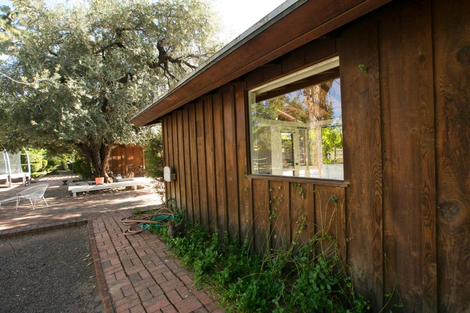 Casita in the backyard of the Midcentury Modern home in Phoenix on March 25, 2016.