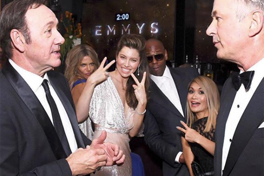 Kevin Spacey Jessica Biel, Alec Baldwin