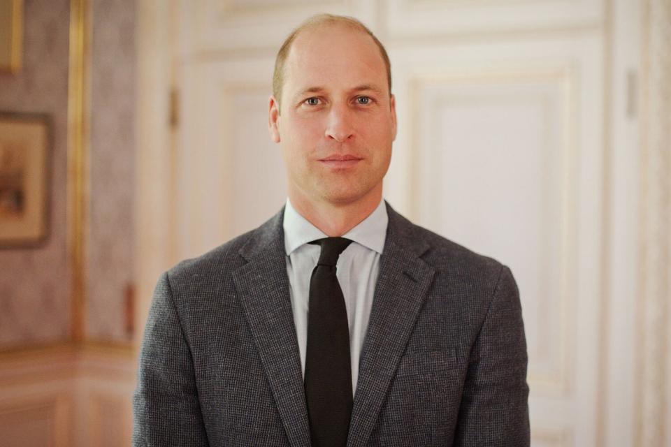 In this handout image supplied by Kensington Palace, Prince William, Prince of Wales addresses The Earthshot Prize Innovation Summit via a pre-recorded speech on September 21, 2022 in the United Kingdom. The Prince of Wales was unable to attend the summit in person following the death of Queen Elizabeth II.