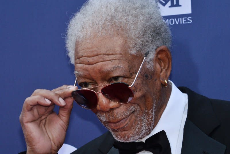 Morgan Freeman attends the AFI Life Achievement Award tribute gala for Denzel Washington in 2019. File Photo by Jim Ruymen/UPI