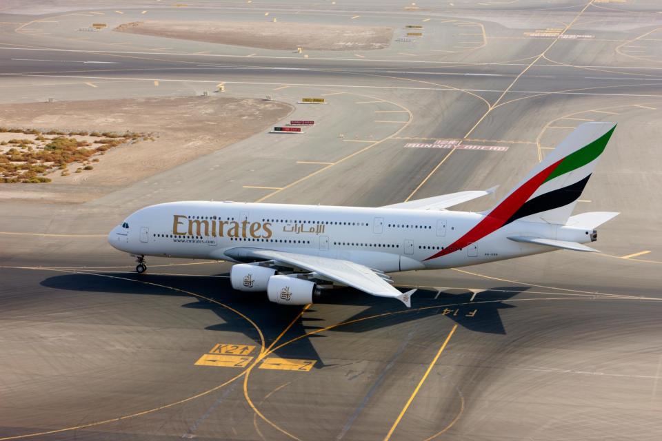 Time sensitive: Emirates must pay out for many passengers who miss connections and arrive at least three hours behind schedule: Emirates