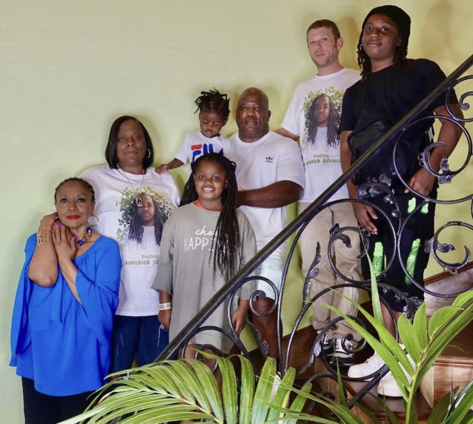 Jenifer Lewis with the Johnson Family.