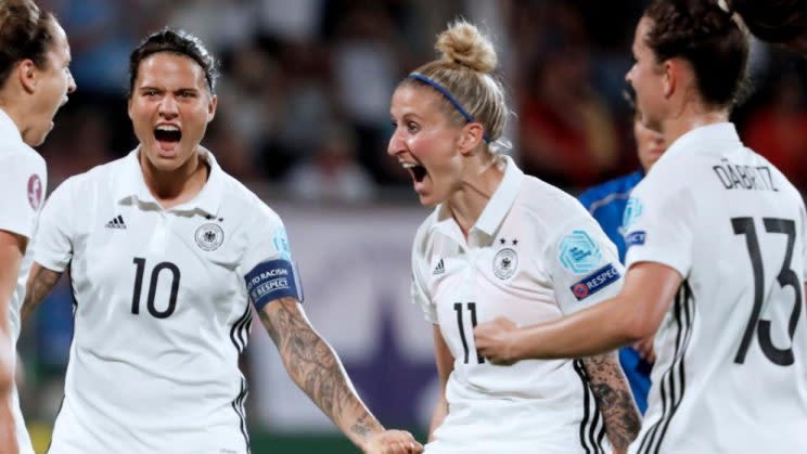 DFB-Mädels (Bild: AP)