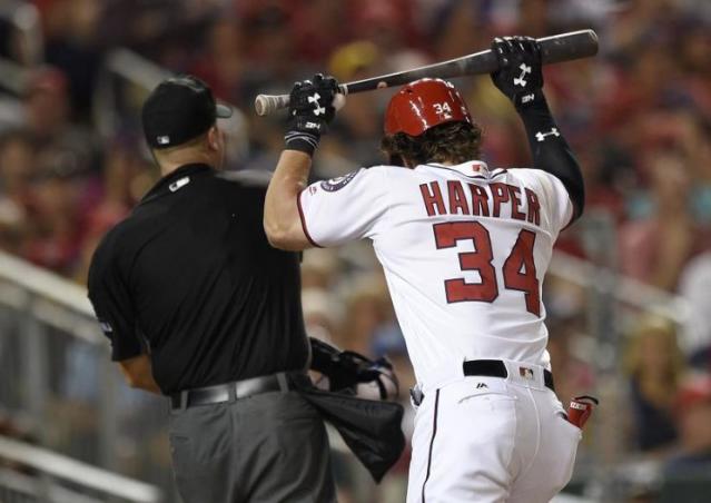 Bryce Harper weighs in on Nationals manager's ejection