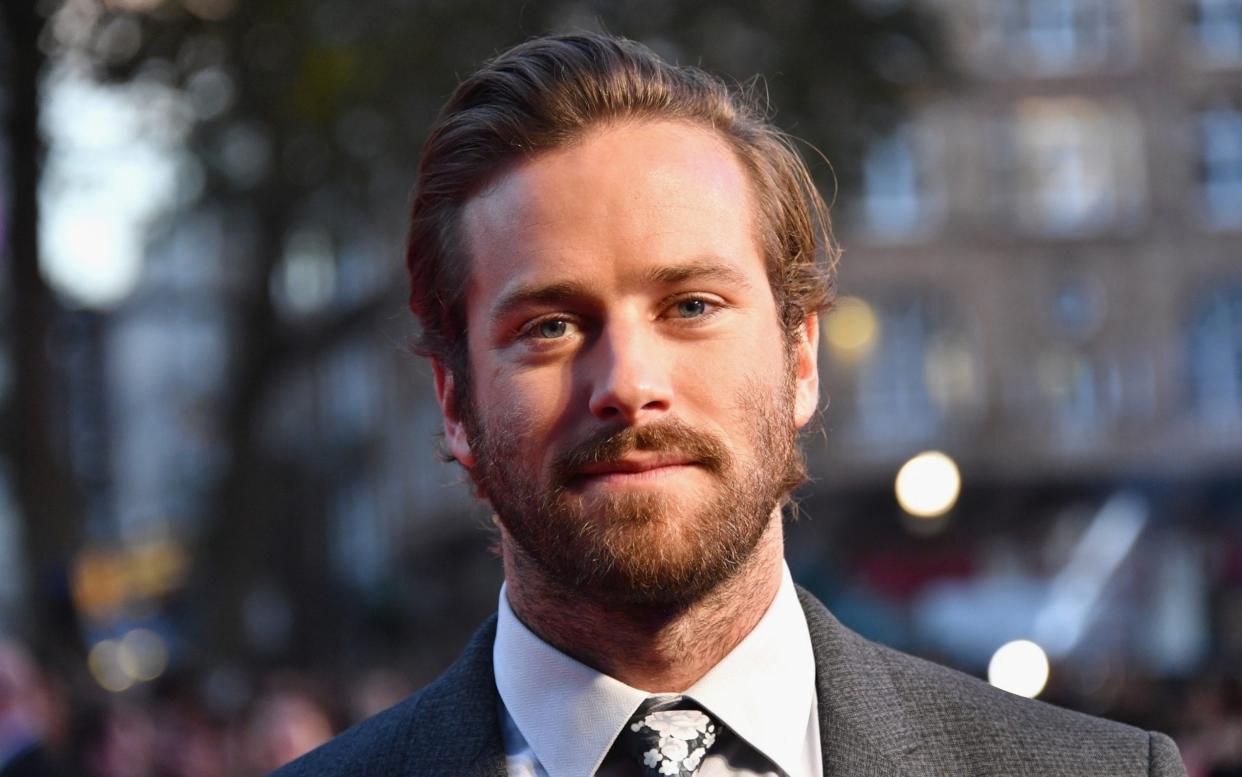 Armie Hammer is no longer attached to any upcoming films - Gareth Cattermole