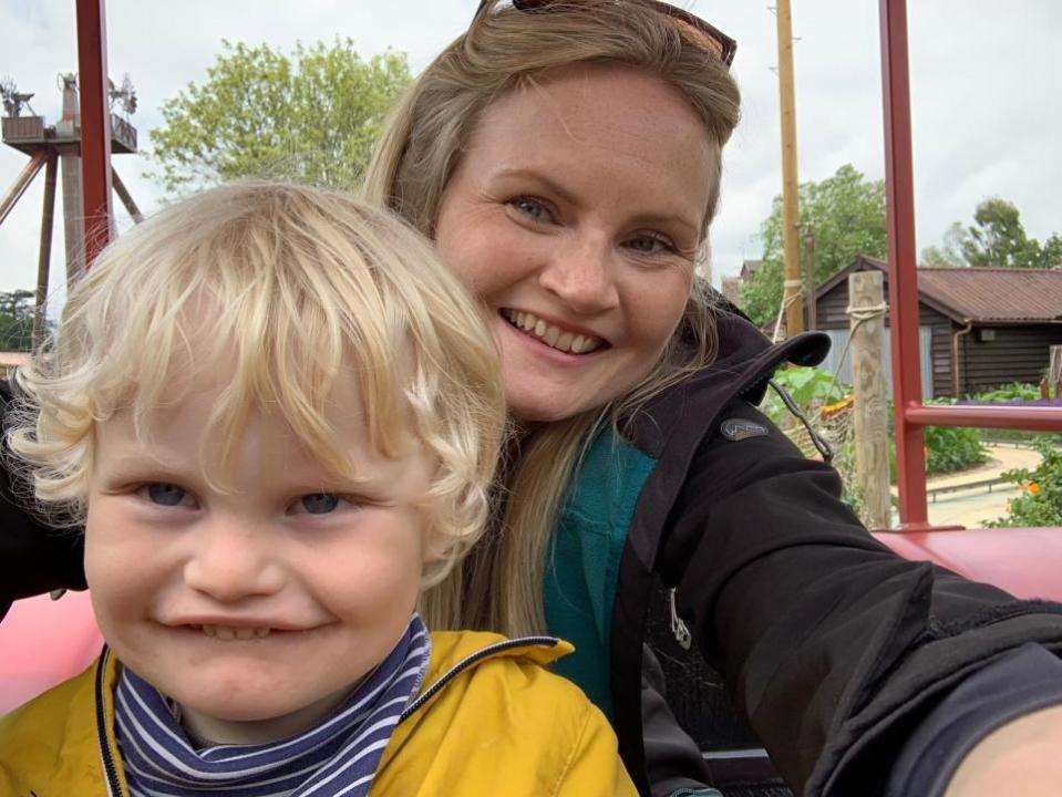 Gazette: Family - Rachel Witney with her son Austin