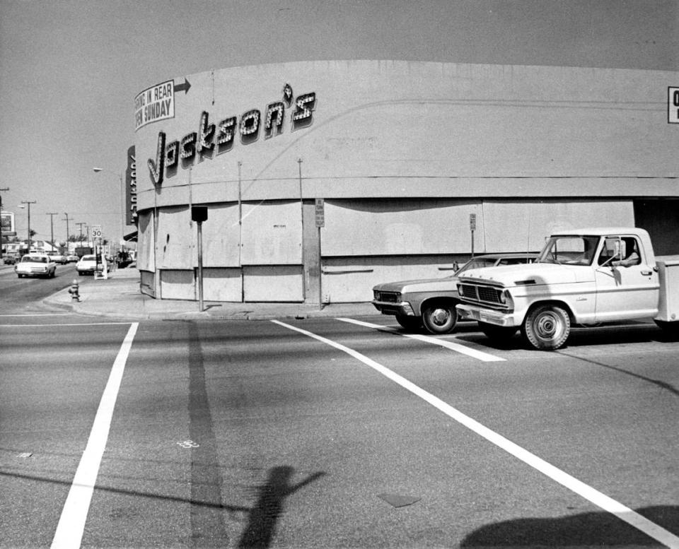 Jackson’s, a forerunner of J, Byrons, on Northwest Seventh Avenue in Miami.