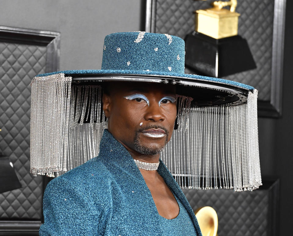 Billy Porter attends the 62nd Annual GRAMMY Awards at STAPLES Center on January 26, 2020