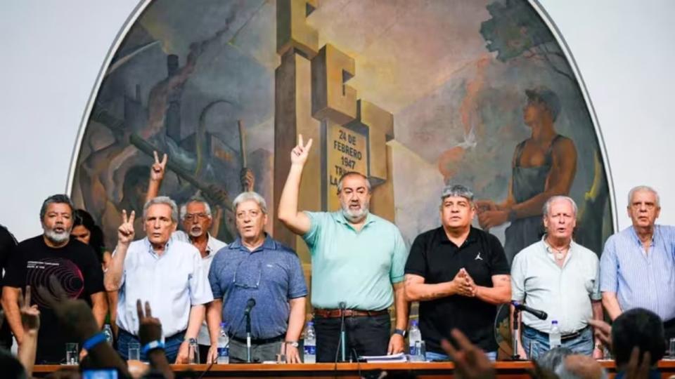 La CGT cuestionó el discurso en cadena nacional del presidente Javier Milei