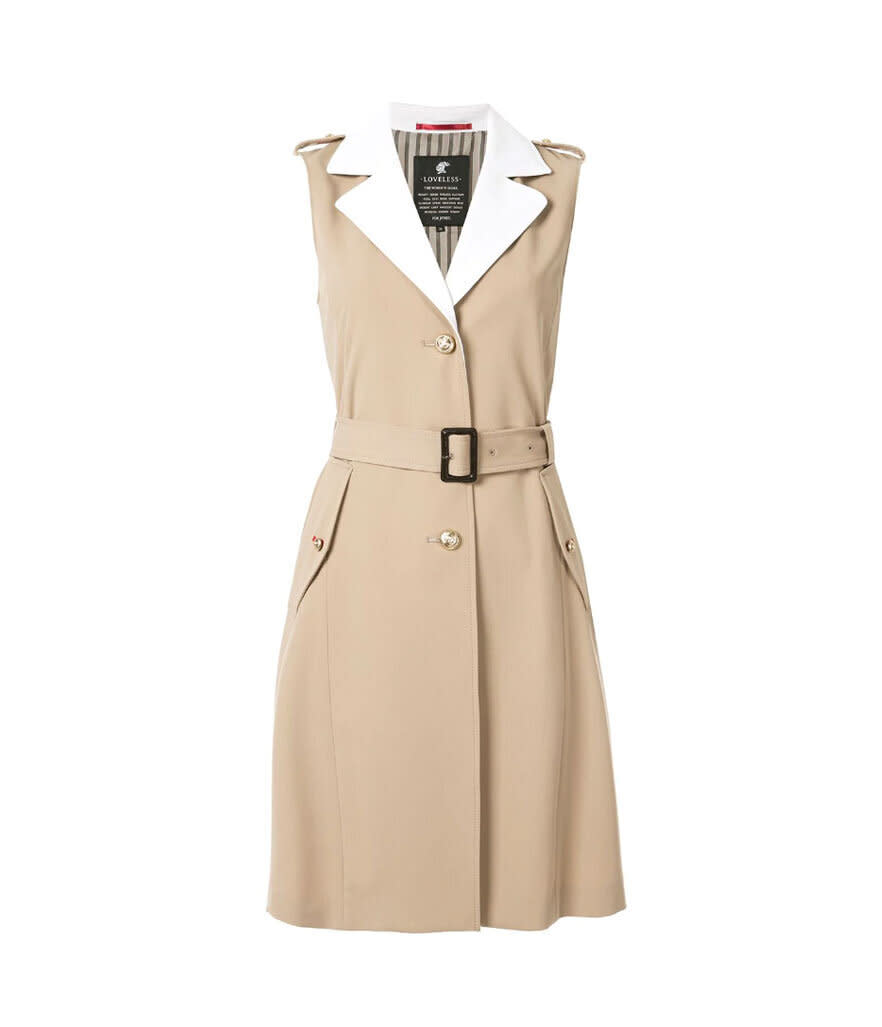 Loveless Sleeveless Trench Coat (Photo: Farfetch)