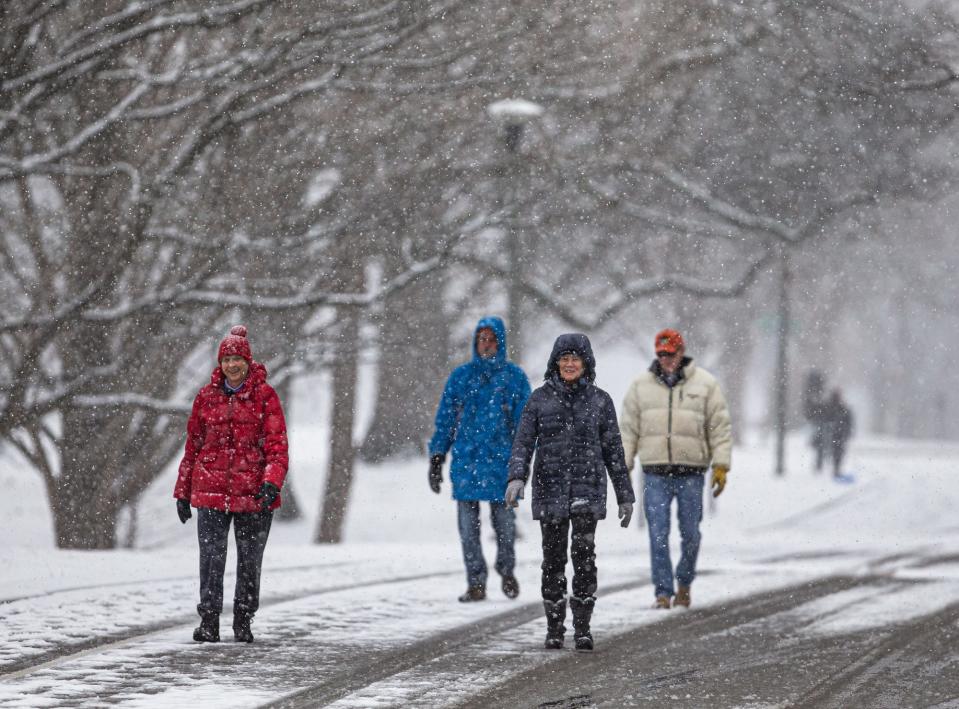 A Bellin Health behavioral health counselor recommends splitting daily walks into three 10-minute increments to help fight seasonal affective disorder in the colder, darker months, as well as feelings of burnout.