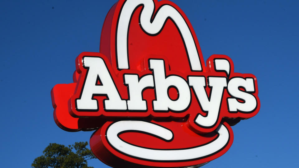 Arby&#39;s restaurant sign