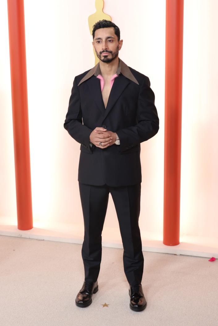 Riz Ahmed attends the 2023 Academy Awards.