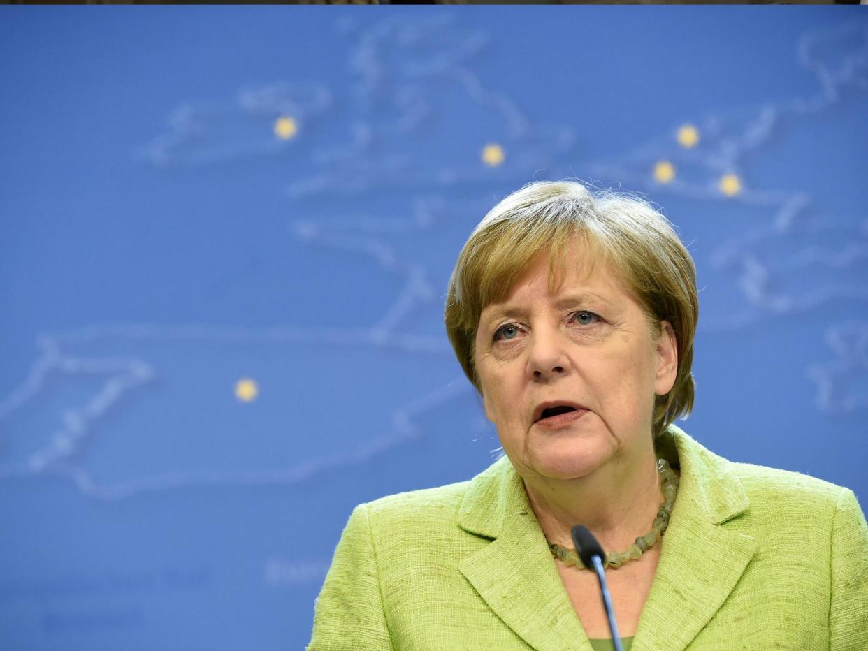 German Chancellor Angela Merkel once said 'spying between friends was not done' but documents show the German intelligence agency spied on the US for a number of years: JOHN THYS/AFP/Getty Images