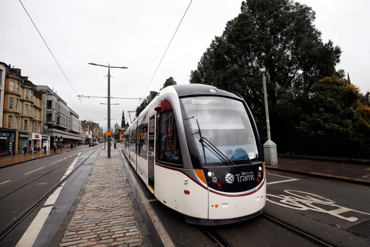 The long-awaited report on the Edinburgh Trams project was released on Tuesday (PA Archive)