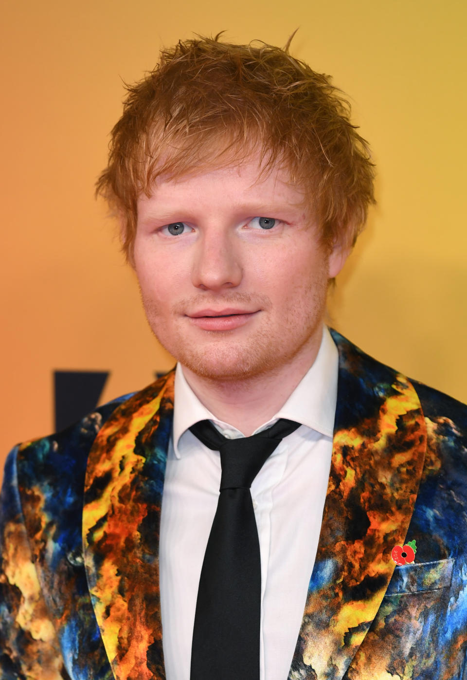 Singer Ed Sheeran, pictured at the 2021 MTV European Music Awards, has spoken about the effect drinking excessively had on his health. (PA)