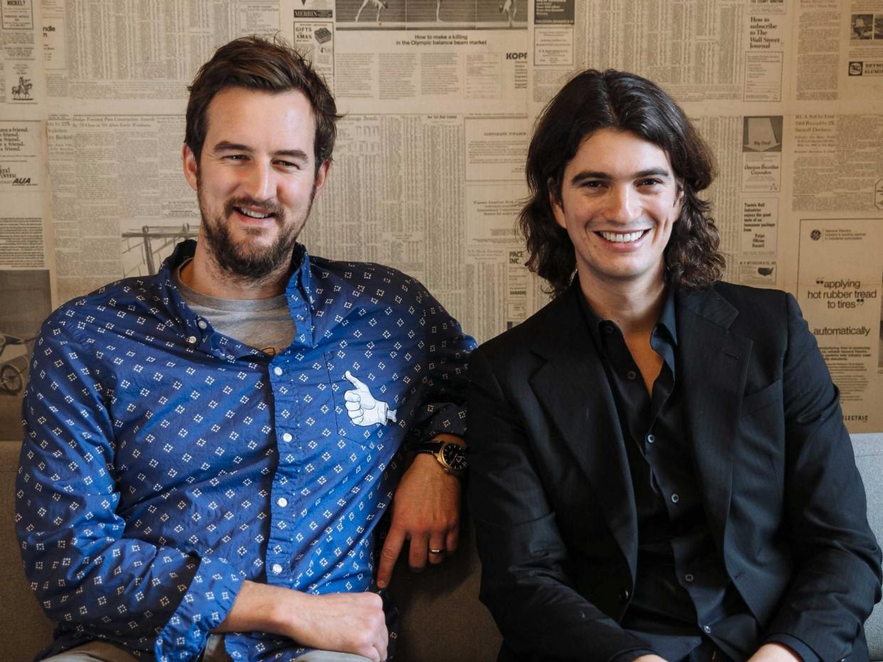 Adam Neuman + Miguel McKelvey, WeWork founders