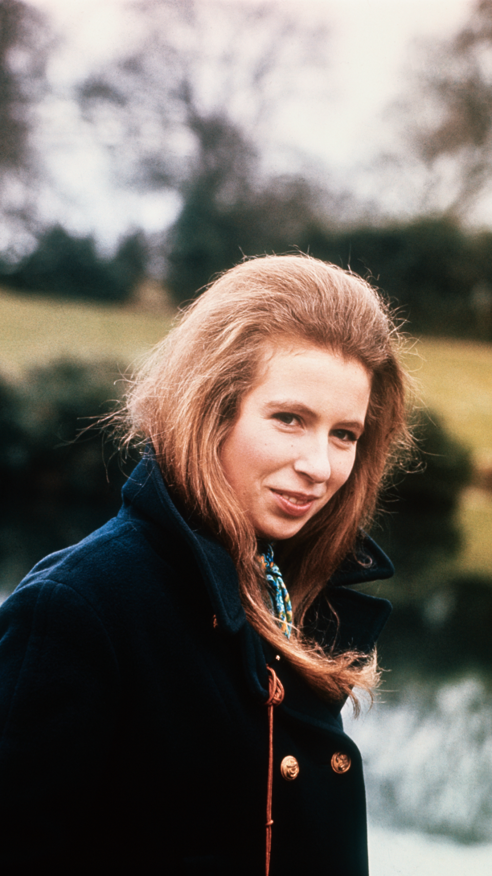 Princess Anne at Sandringham