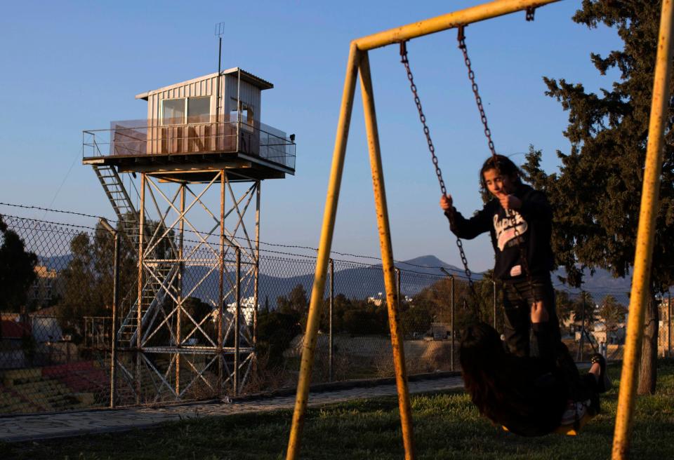 UN Buffer Zone Watch Tower