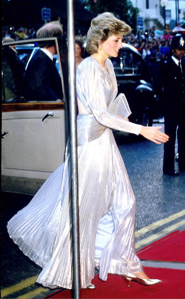 Lady Diana en juillet 1985