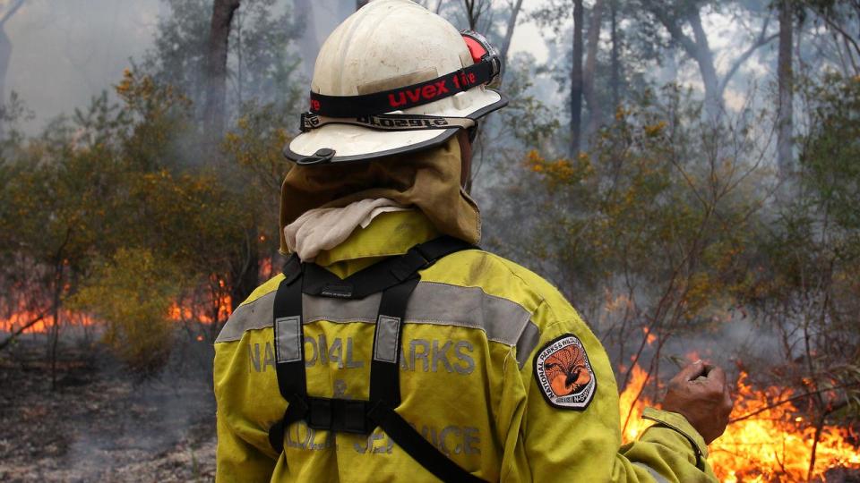 NSW National Parks and Wildlife Service Carries Out Hazard Reduction Burns Ahead Of Bushfire Season