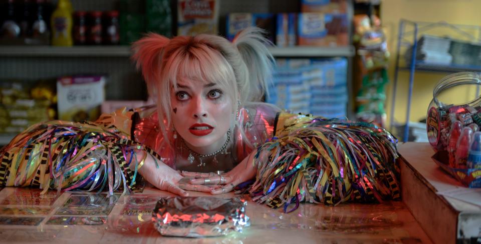 Margot Robbie reprises her "Suicide Squad" character, who adores egg sandwiches and chaos, in "Birds of Prey (And the Fantabulous Emancipation of One Harley Quinn)."