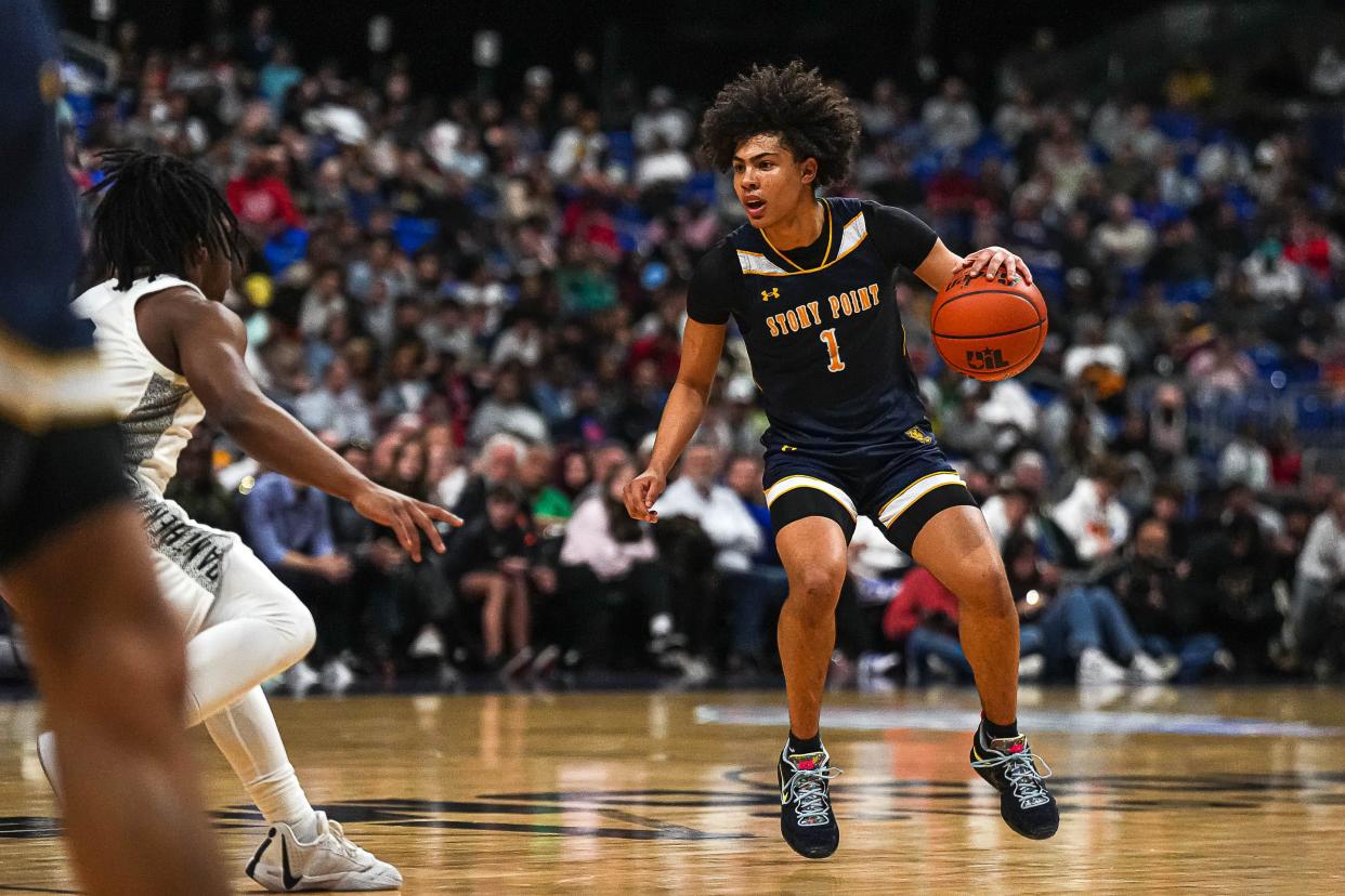 Uzziah Buntyn was the floor leader for a Stony Point basketball team that reached the UIL state basketball tournament for the first time. He averaged 12.2 points and 5.1 assists as a junior.
