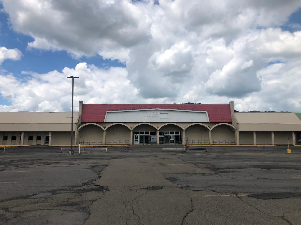 A public hearing was held Tuesday, Feb. 22, 2022 as part of the city's process to acquire the Binghamton Plaza property at 33 W. State St. on the North Side of Binghamton.