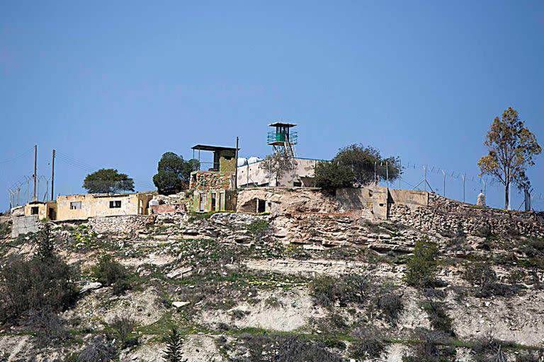 La zona de amortiguamiento de Chipre, que separa a las comunidades de origen griego y turco de dicha isla