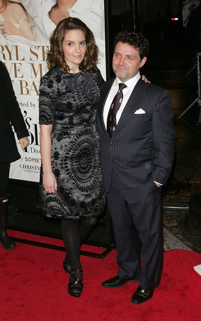 It's Complicated NY Premiere 2009 Tina Fey Jeff Richmond