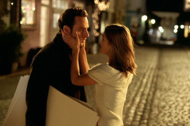 <p>Moviestore/Shutterstock </p> Andrew Lincoln and Keira Knightley in <em>Love Actually</em> (2003)