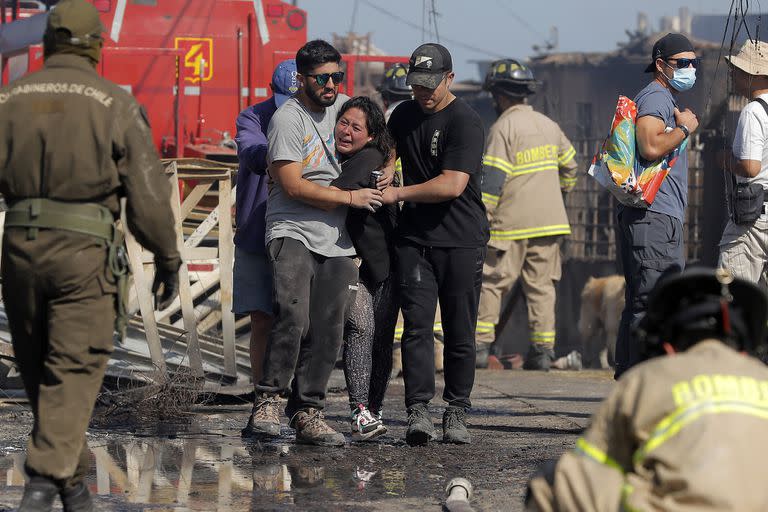 Viña del mar; incendio; chile; mundo