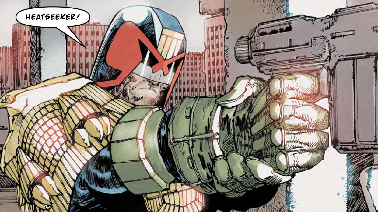  Art from Judge Dredd: A Better World. 