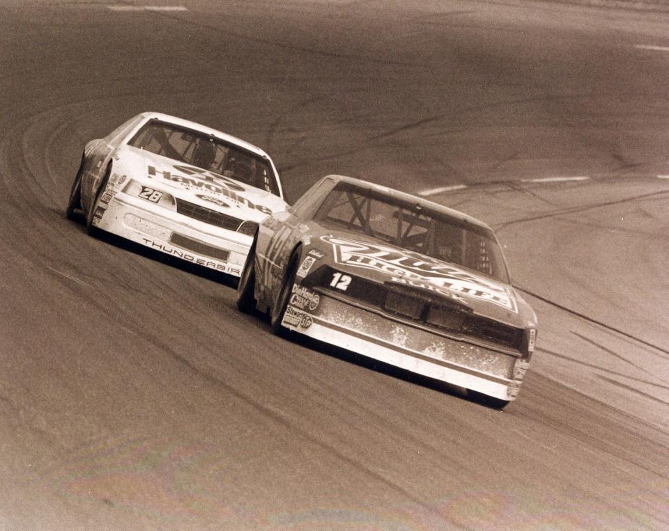 bobby and davey allison race in the 1988 daytona 500