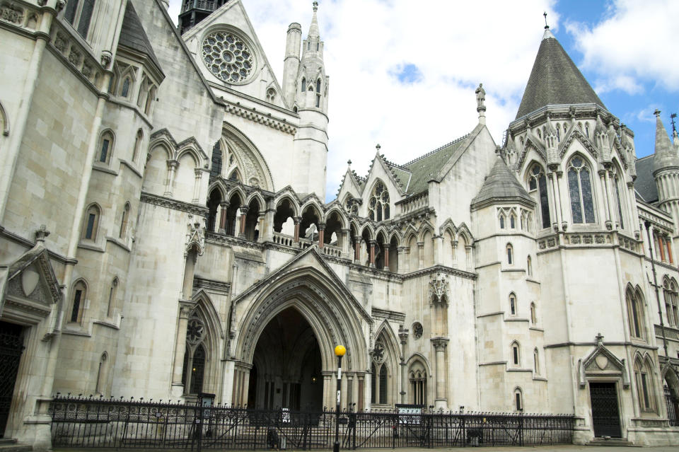 The Royal Courts of Justice erected between 1874 and 1882 are England and Wales’s highest civil court