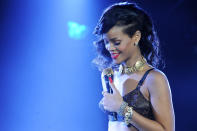 <b>Snub:</b> Rihanna’s <i>Talk That Talk</i> was passed over for Best Pop Vocal Album. The pop superstar’s last album, Loud, was nominated for that award and also for Album of the Year.