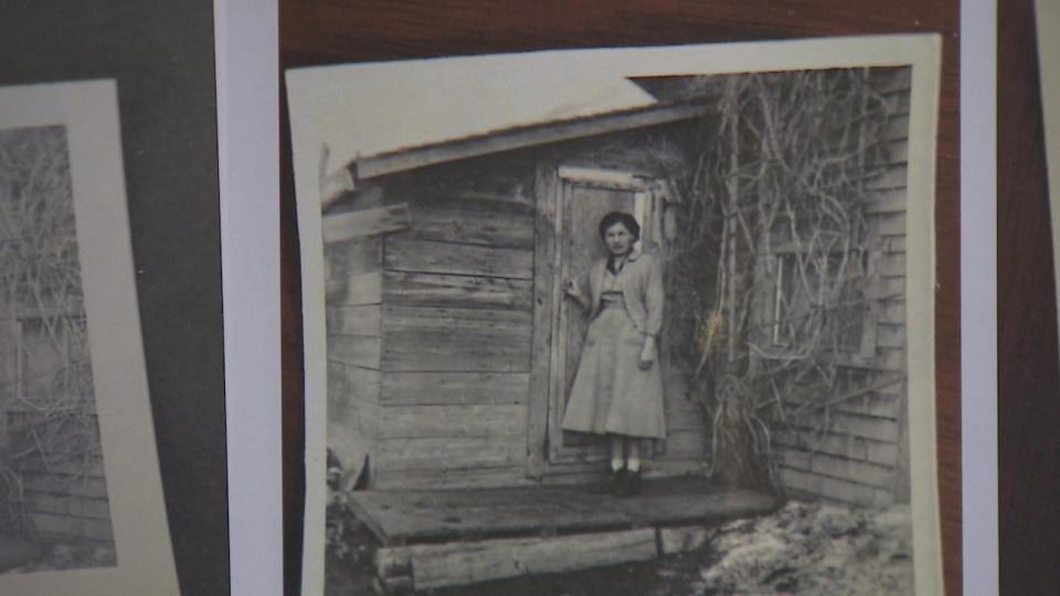 Charity Gadica's grandmother Dorothy Pearl Pinay in a photograph that was used to create the house and porch shown in Little Bird where the protagonist was abducted from. "She was so put together, she was dressed well, even my she only had two or three dresses, they were always clean," Gadica said.  