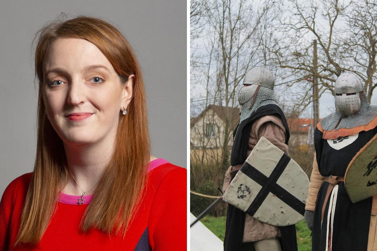 Warrington South MP Charlotte Nichols has asked about battle re-enactments