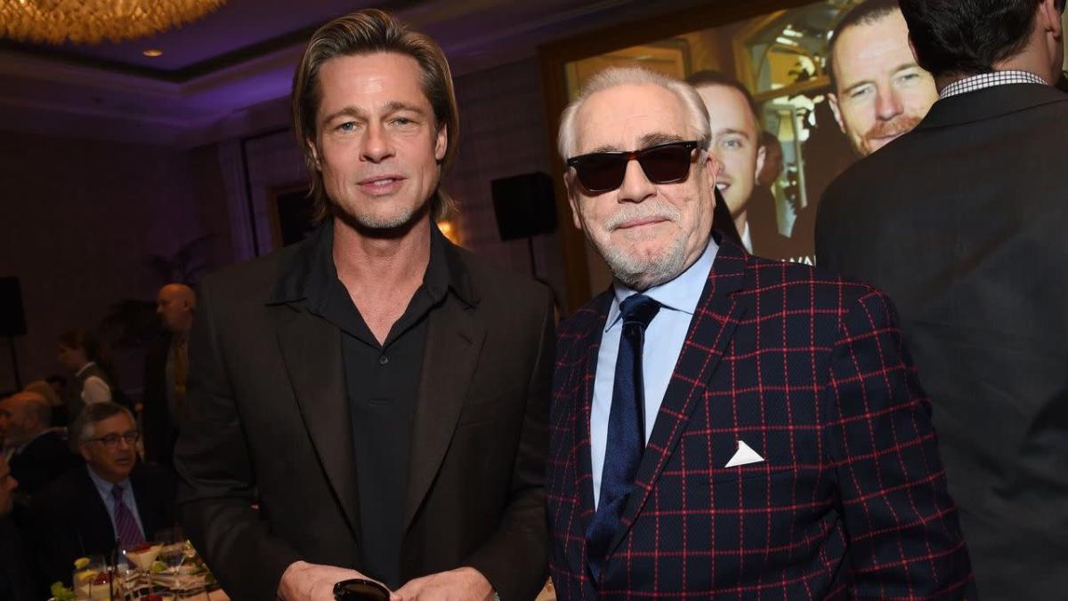 Brian Cox Remembers Brad Pitt Looking 'Stunning' on 'Troy' Set: 'I'm  Straight But I Thought Wow'