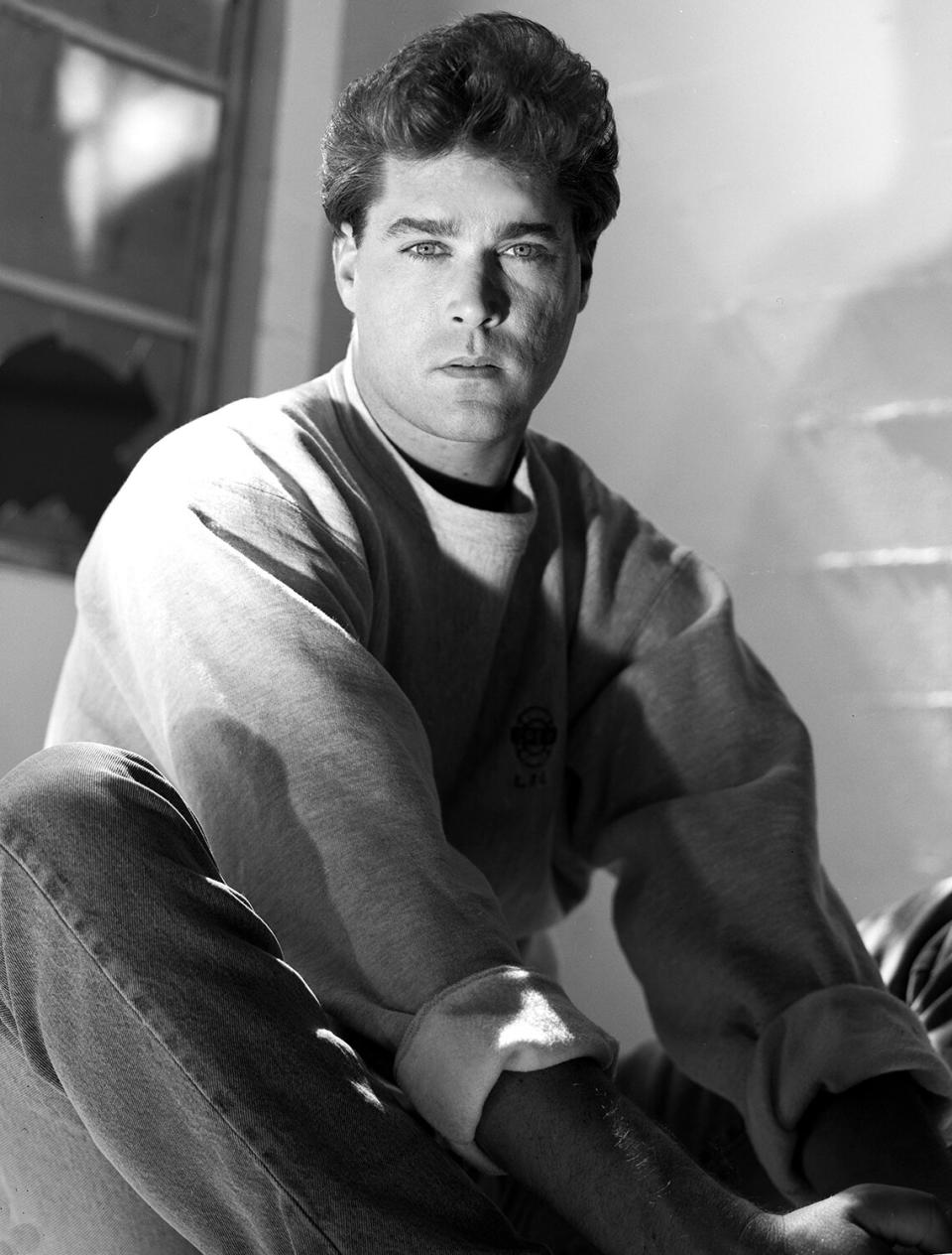 Actor Ray Liotta poses for a portrait in October 1990 in Los Angeles, California.