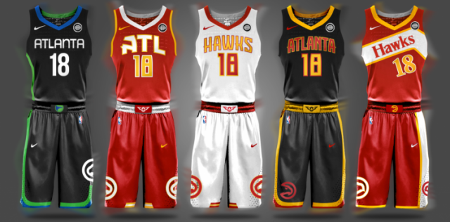 While we wait for NBA jersey releases, a fan designed his own, and they're  awesome