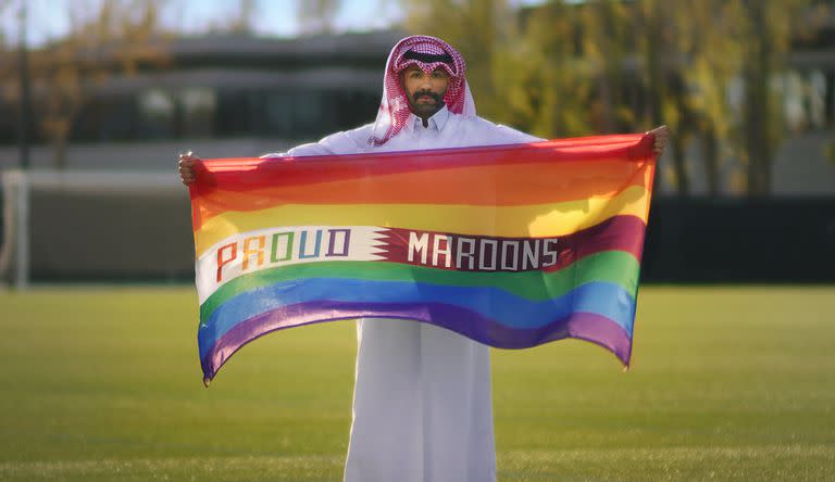 Nas Mohamed, fundador del primer club de hinchas LGBTIQ+ de Qatar, apuntó contra la FIFA: “Es desilusionante”
