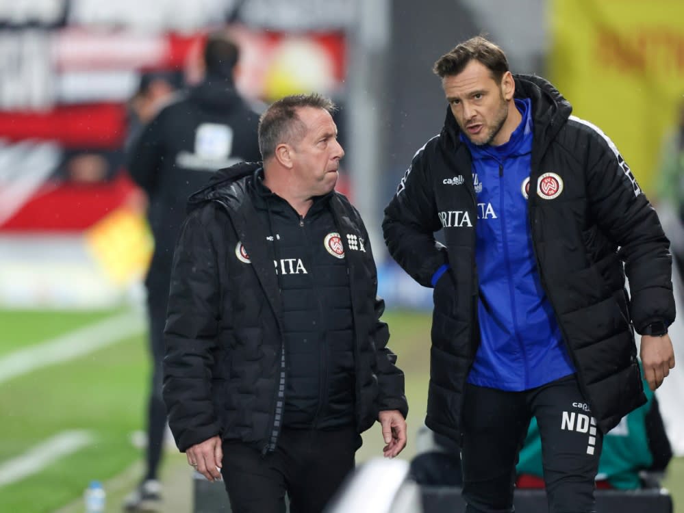 Nils Döring (r.) folgt in Wiesbaden auf Markus Kauczinski (IMAGO/SABRIS_10010915)