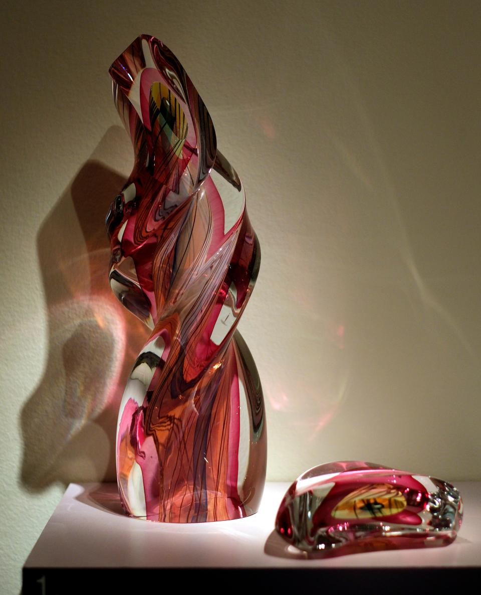 Glasswork by Jaroslava Brychtova is part of the recently gifted Jerome V. and Judith G. Rose Family Glass Collection at the Oklahoma City Museum of Art. The exhibit "Highlights from the Rose Family Glass Collection" debuted over Labor Day weekend and will be on view until Jan. 15, 2023.