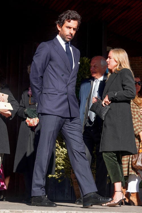 Alonso Aznar en la boda