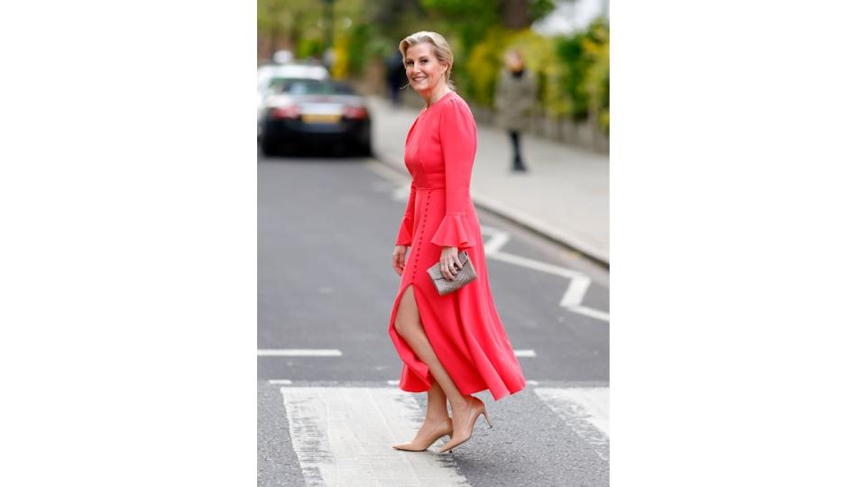 The Duchess of Edinburgh looked stunning in her Beulah dress