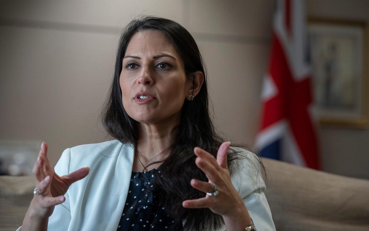 Priti Patel - Julian Simmonds