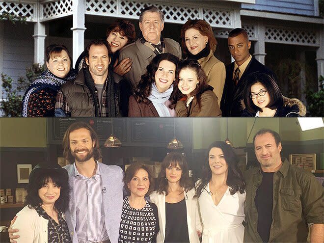 THE CAST OF GILMORE GIRLS