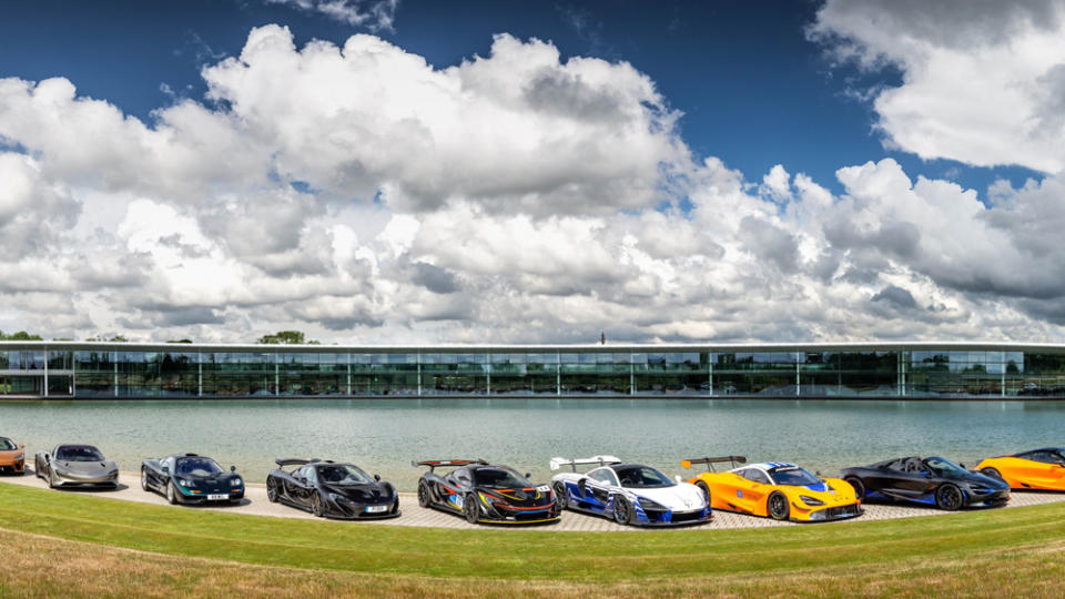 McLaren Automotive's headquarters in Woking, England.